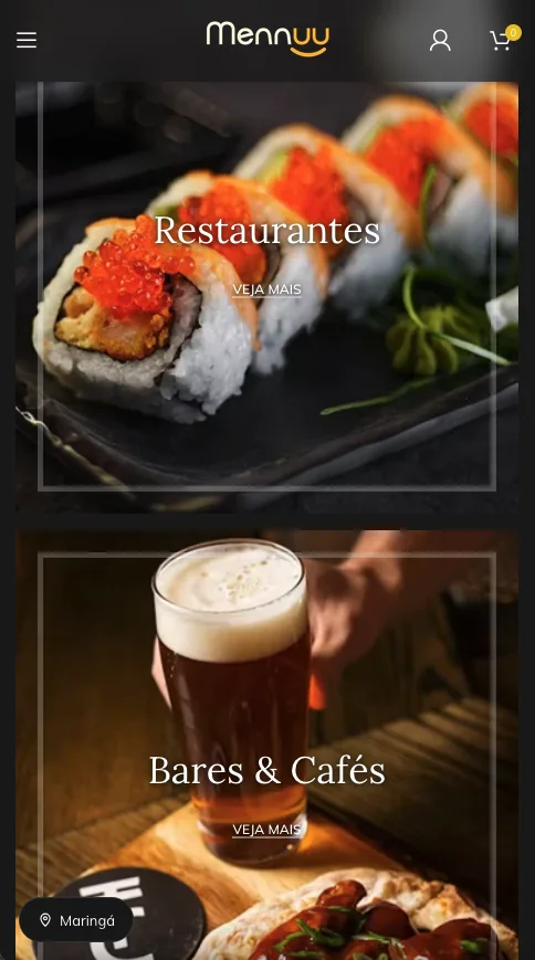 Mennuu, versão mobile